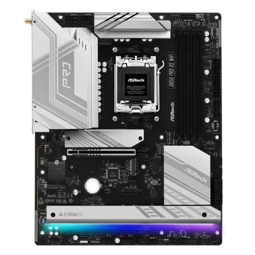 ASRock B850 PRO RS WiFi 6E ATX Motherboard AM5 DDR5 PCIe 5.0 2.5G LAN ASRock B850 PRO RS WiFi 6E ATX Motherboard AM5 DDR5 PCIe 5.0 2.5G LAN